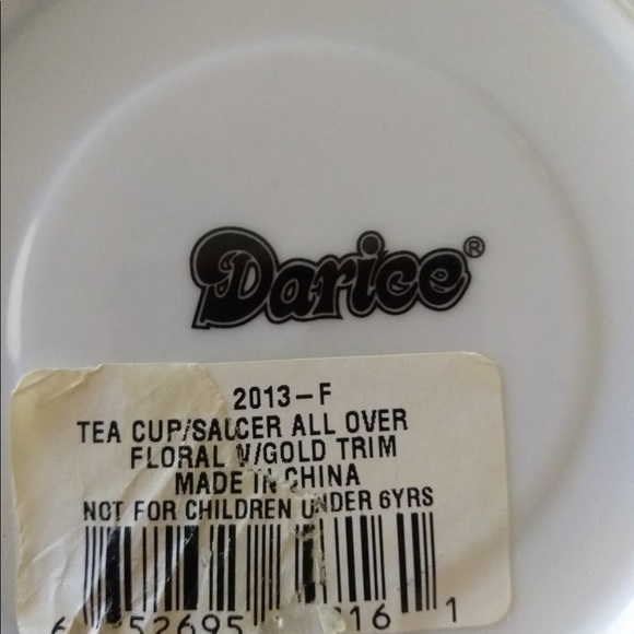 Darice Paragon Cup & Saucer Marlborough Pink Rose Fine Bone China with Gold Trim - Picture 8 of 9